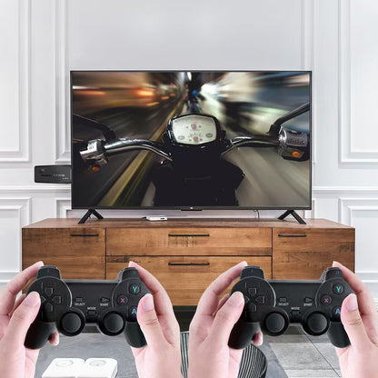 M8 Wireless Retro Game Console with Dual Controllers
