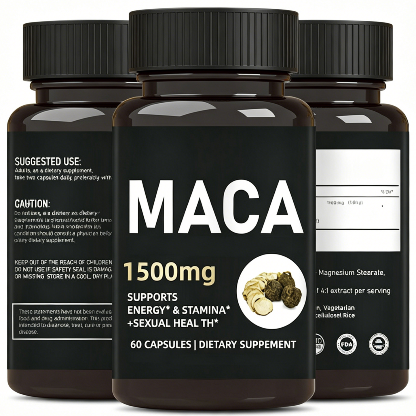Maca capsules