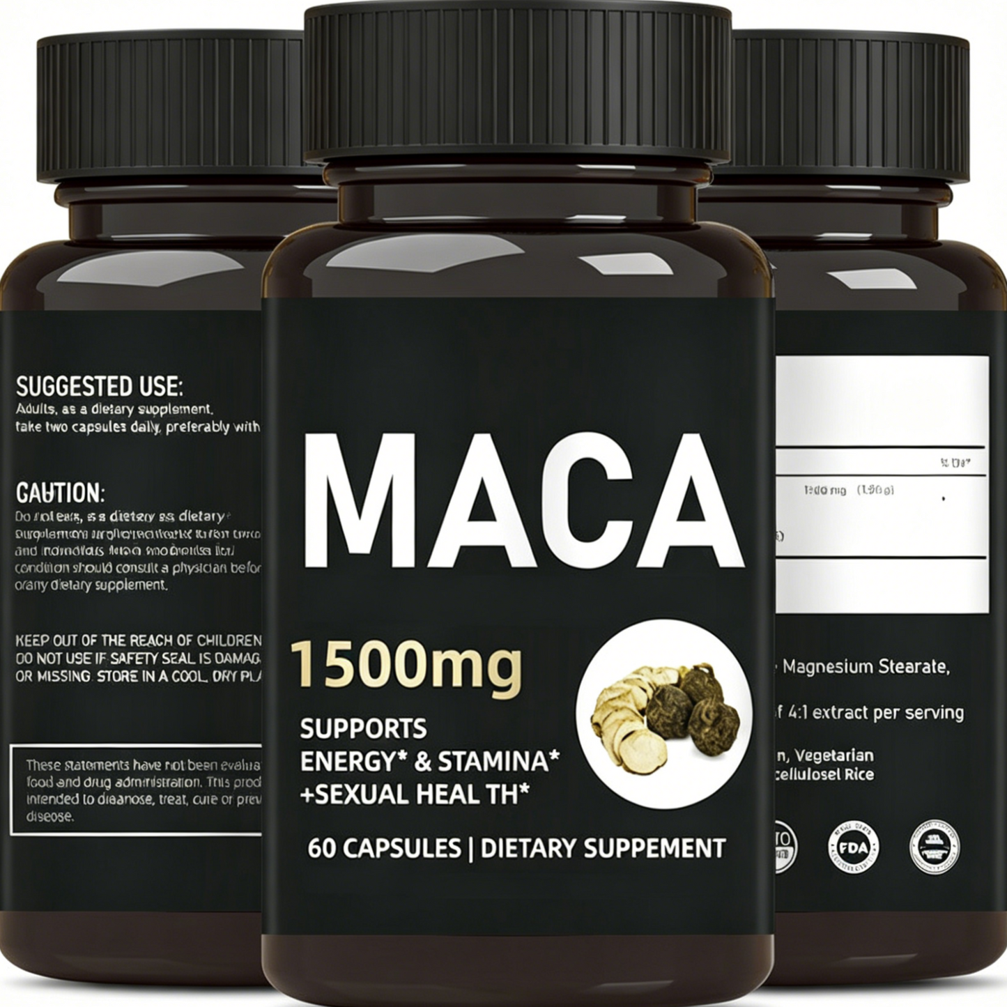 Maca capsules