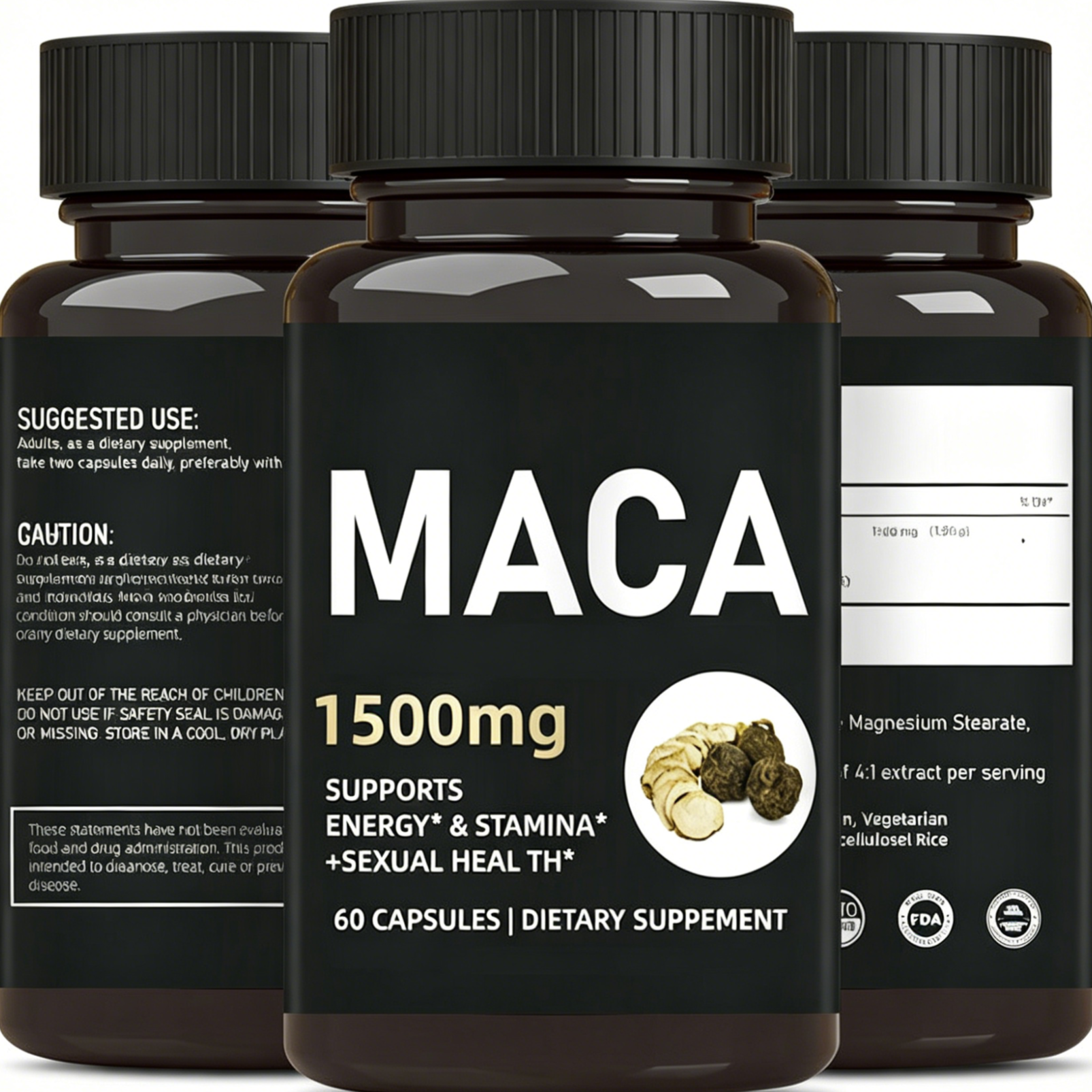Maca capsules
