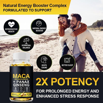 Maca Ginseng Capsule Maca ginseng capsules