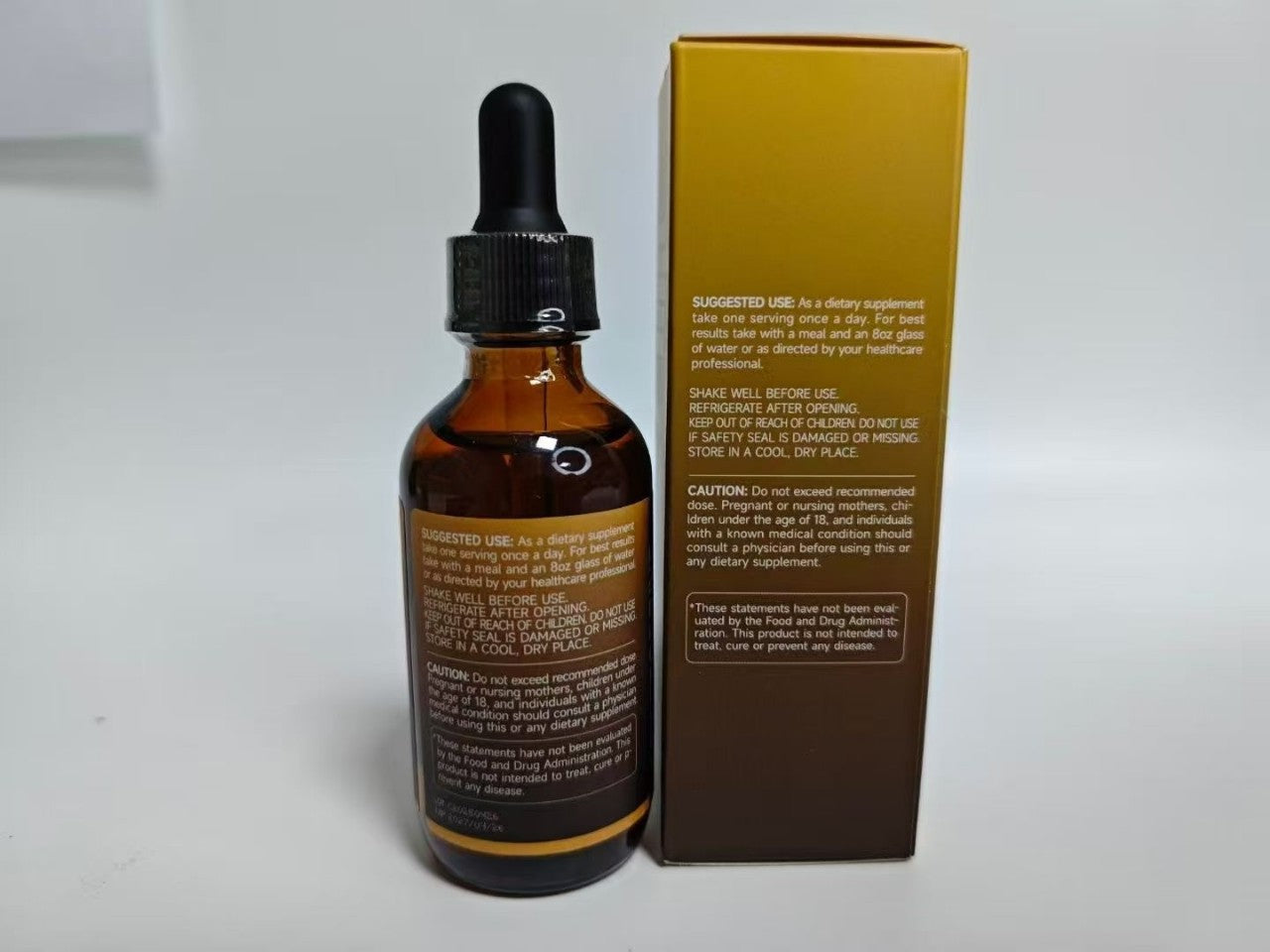 Maca Root Liquid Drops Dietary Supplement