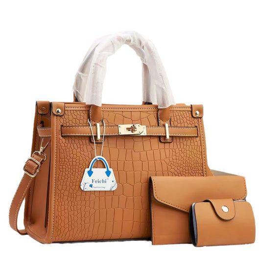 Macaron Three-Piece Fashion Handbag