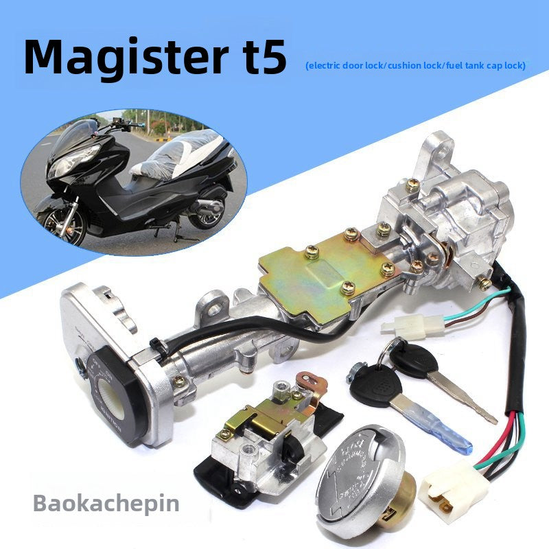Macester Motorcycle Electric Door Lock Set