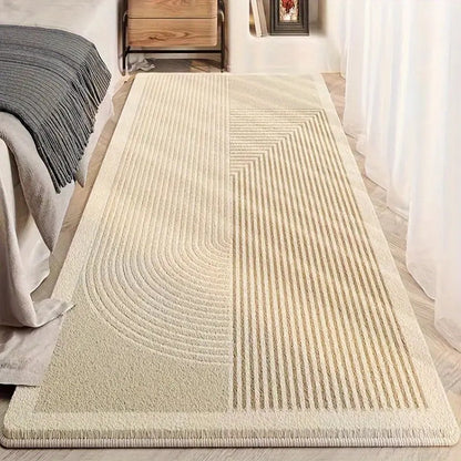 Machine washable bedroom mat