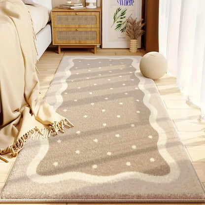 Machine washable bedroom mat