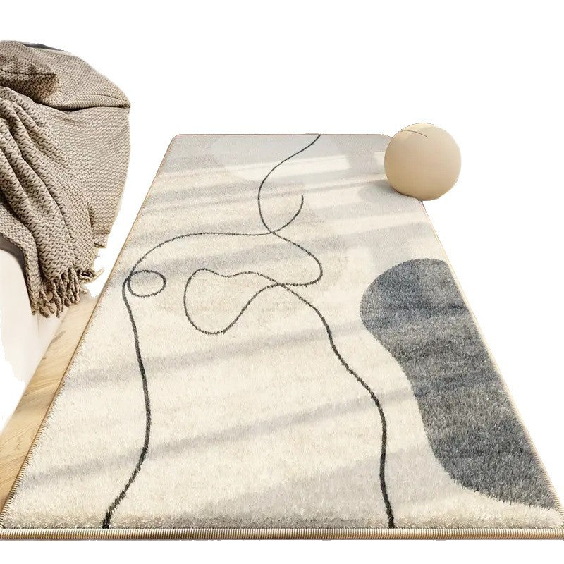 Machine washable bedroom mat