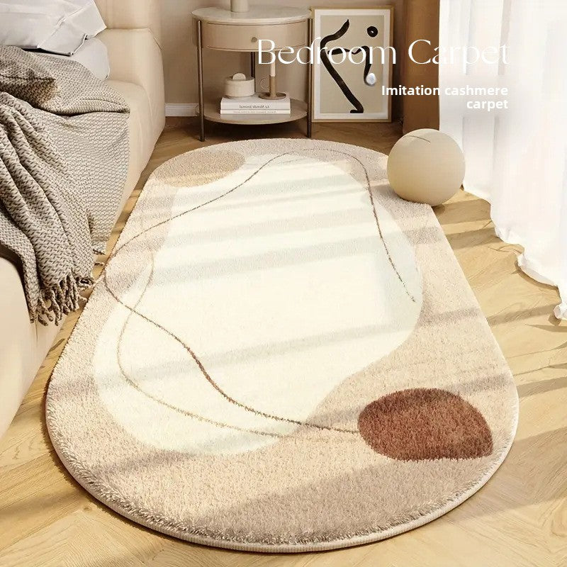Machine washable bedroom mat