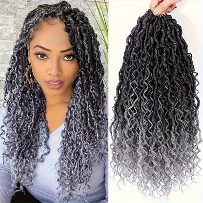 Machine-Woven Synthetic Crochet Hair for Braiding