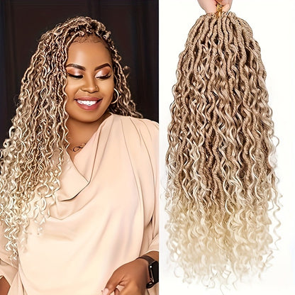 Machine-Woven Synthetic Crochet Hair for Braiding