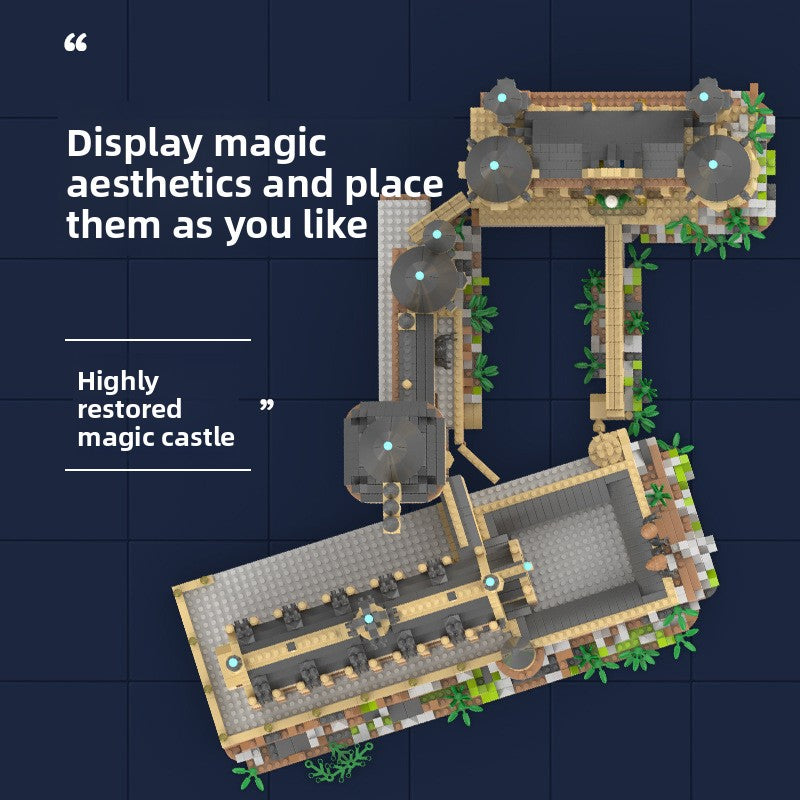 Magic Academy Castle Building Blocks Set