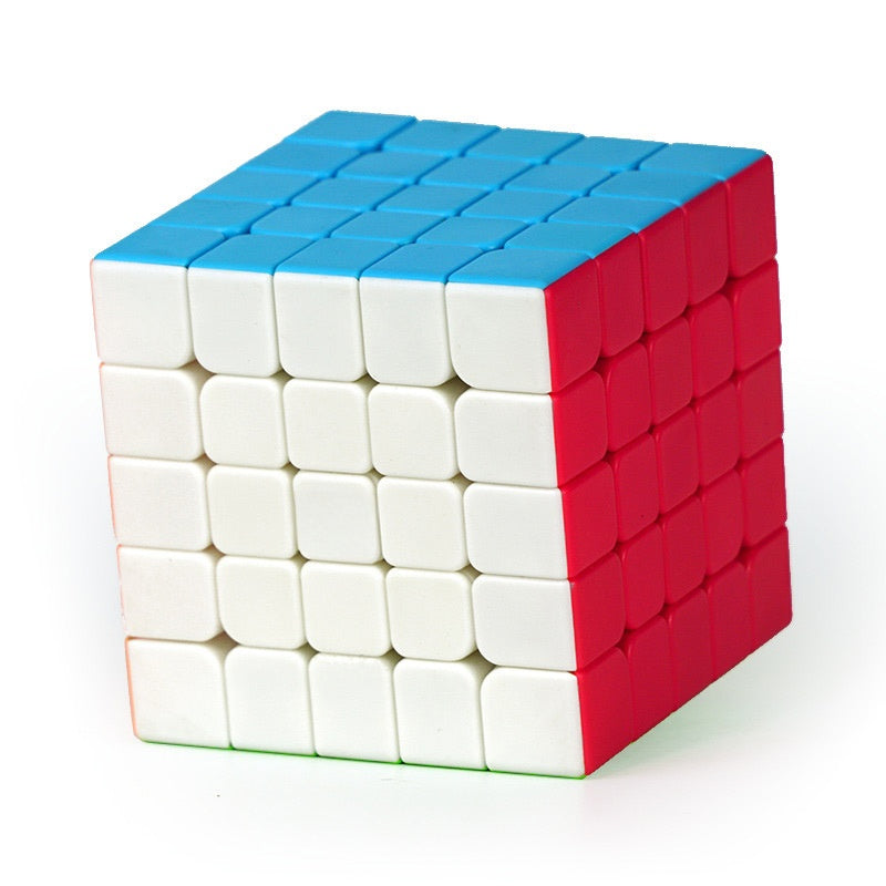Magic Cube Warrior 3X3 2X2 4X4 5X5 Pyramid Twist Warrior Magnetic Timer Puzzle Toy