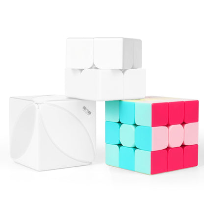 Magic Cube Warrior 3X3 2X2 4X4 5X5 Pyramid Twist Warrior Magnetic Timer Puzzle Toy