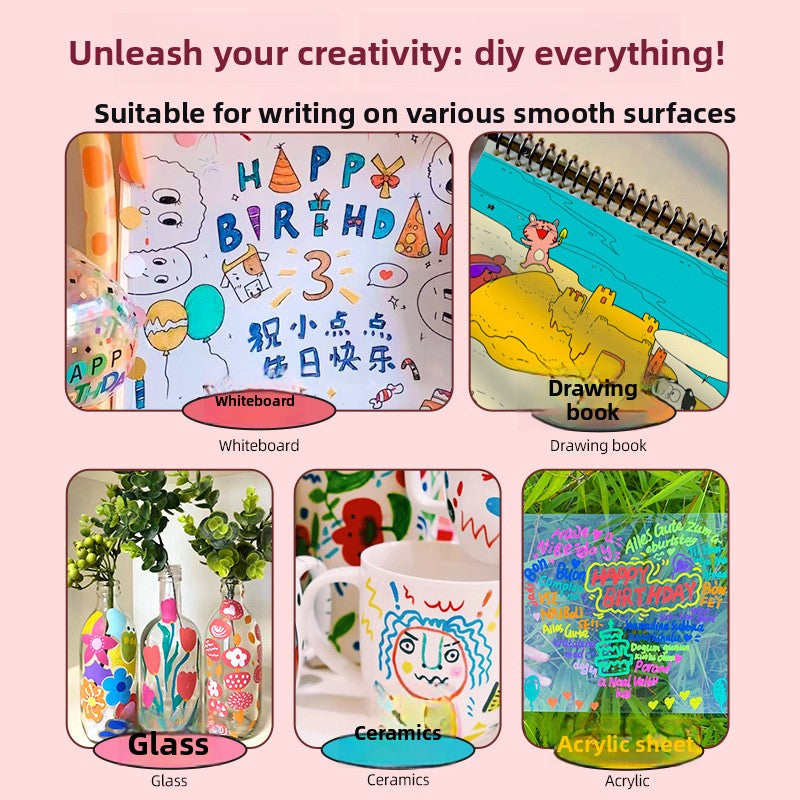 Magic Floating Whiteboard Pen Erasable Water Drawing Marker