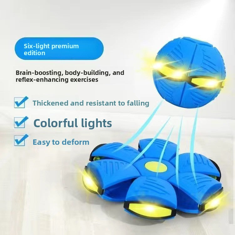 Magic Flying Saucer Ball with Lights