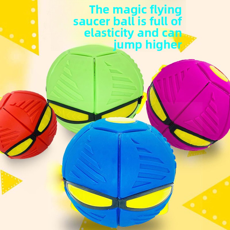 Magic Flying Saucer Ball with Lights