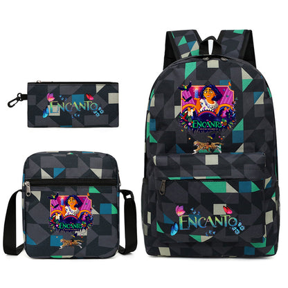 Magic Full House School Backpack Set for Teens
