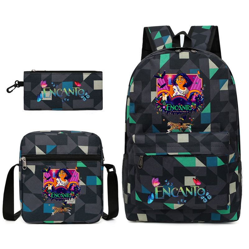 Magic Full House School Backpack Set for Teens