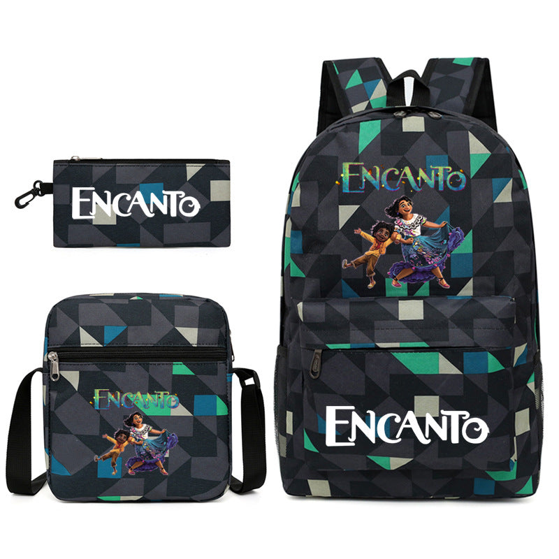 Magic Full House School Backpack Set for Teens