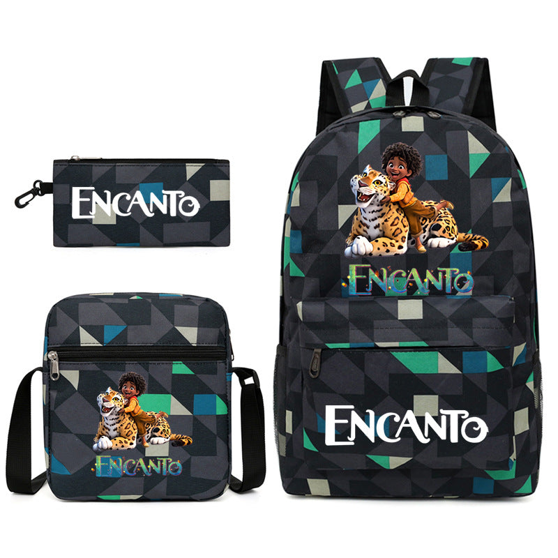 Magic Full House School Backpack Set for Teens