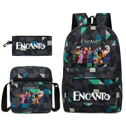 Magic Full House School Backpack Set for Teens