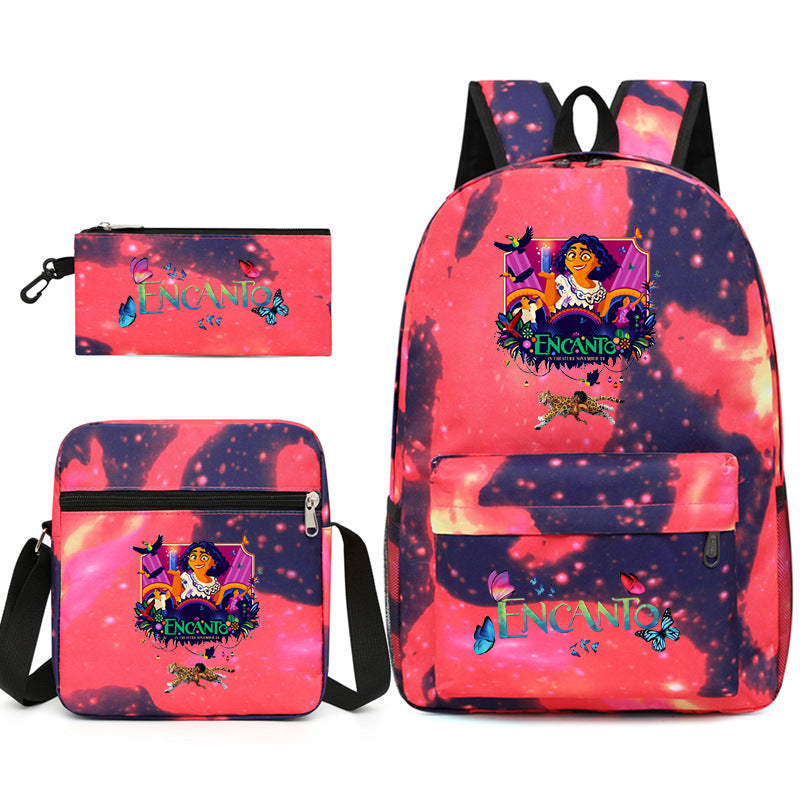 Magic Full House School Backpack Set for Teens