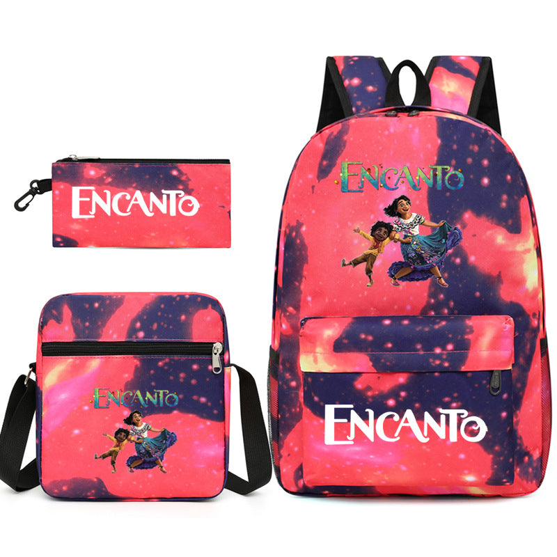 Magic Full House School Backpack Set for Teens