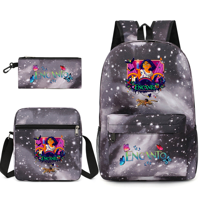 Magic Full House School Backpack Set for Teens