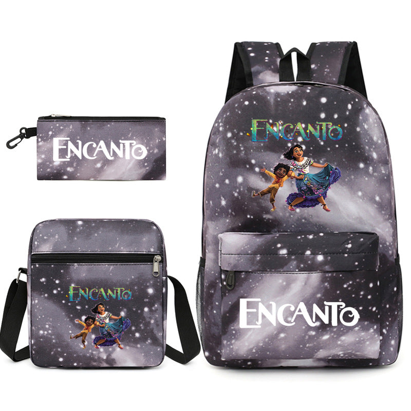 Magic Full House School Backpack Set for Teens