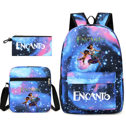Magic Full House School Backpack Set for Teens