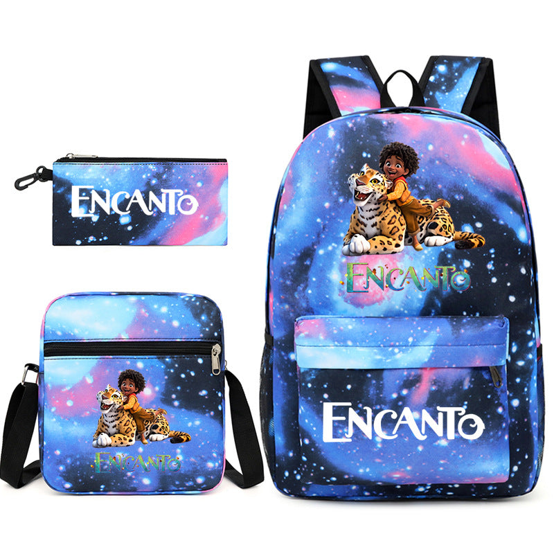 Magic Full House School Backpack Set for Teens