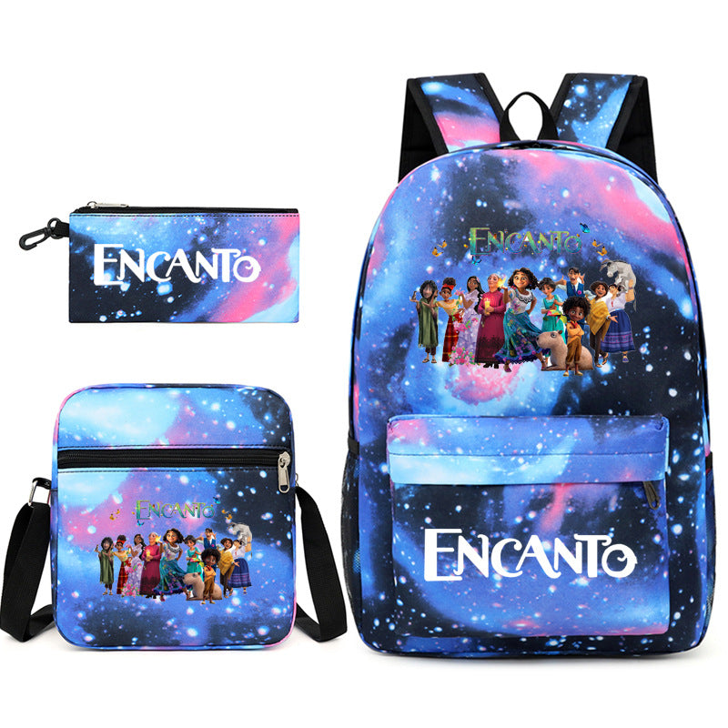 Magic Full House School Backpack Set for Teens