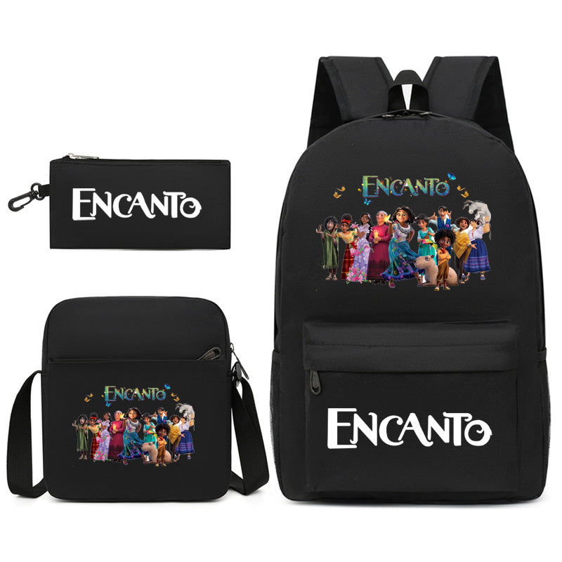 Magic Full House School Backpack Set for Teens