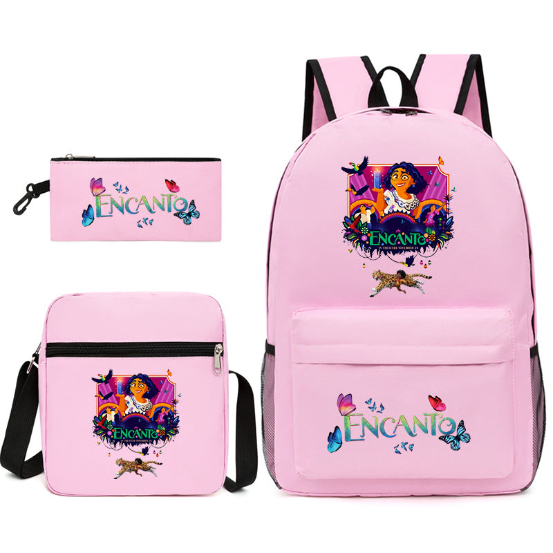 Magic Full House School Backpack Set for Teens