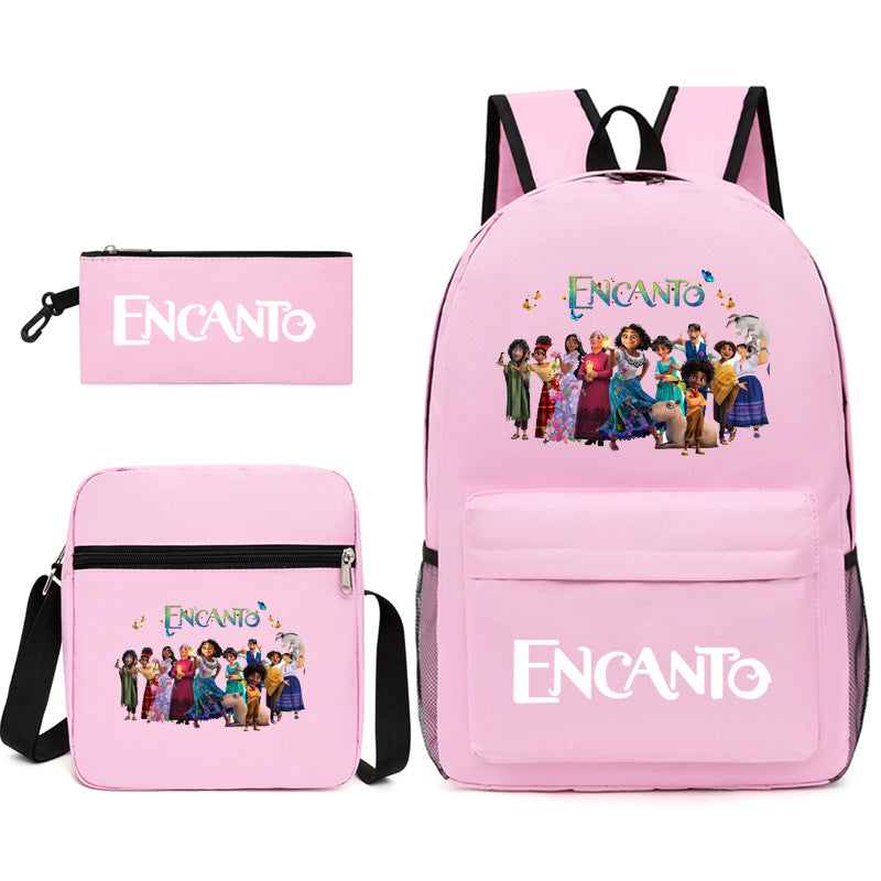 Magic Full House School Backpack Set for Teens