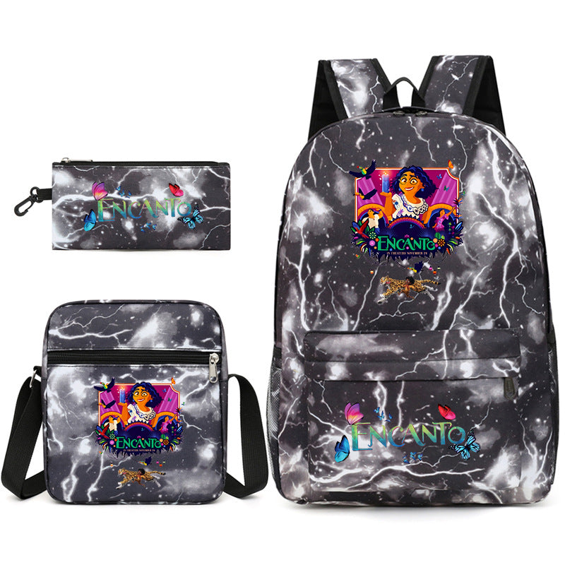 Magic Full House School Backpack Set for Teens
