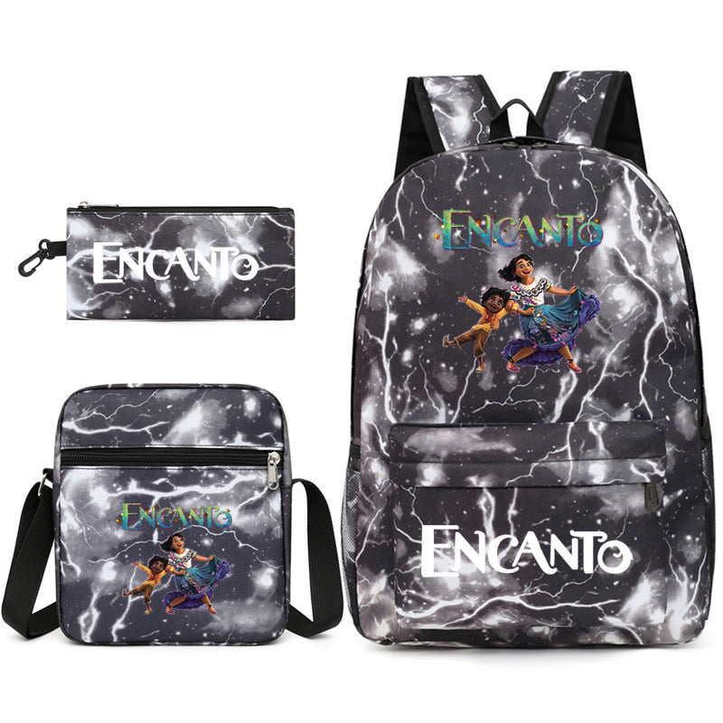 Magic Full House School Backpack Set for Teens