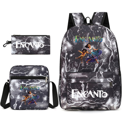 Magic Full House School Backpack Set for Teens
