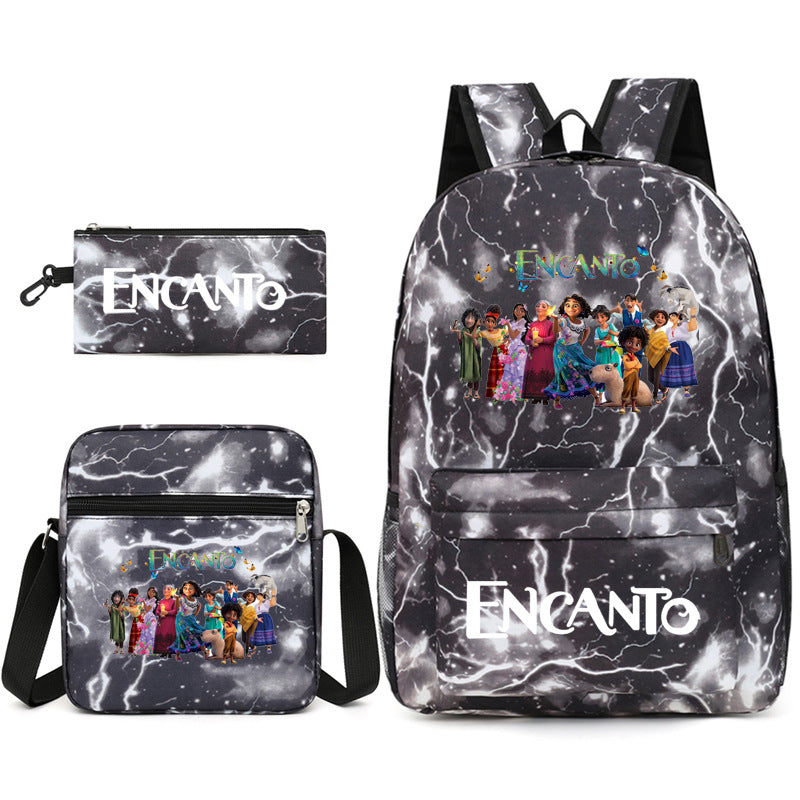Magic Full House School Backpack Set for Teens