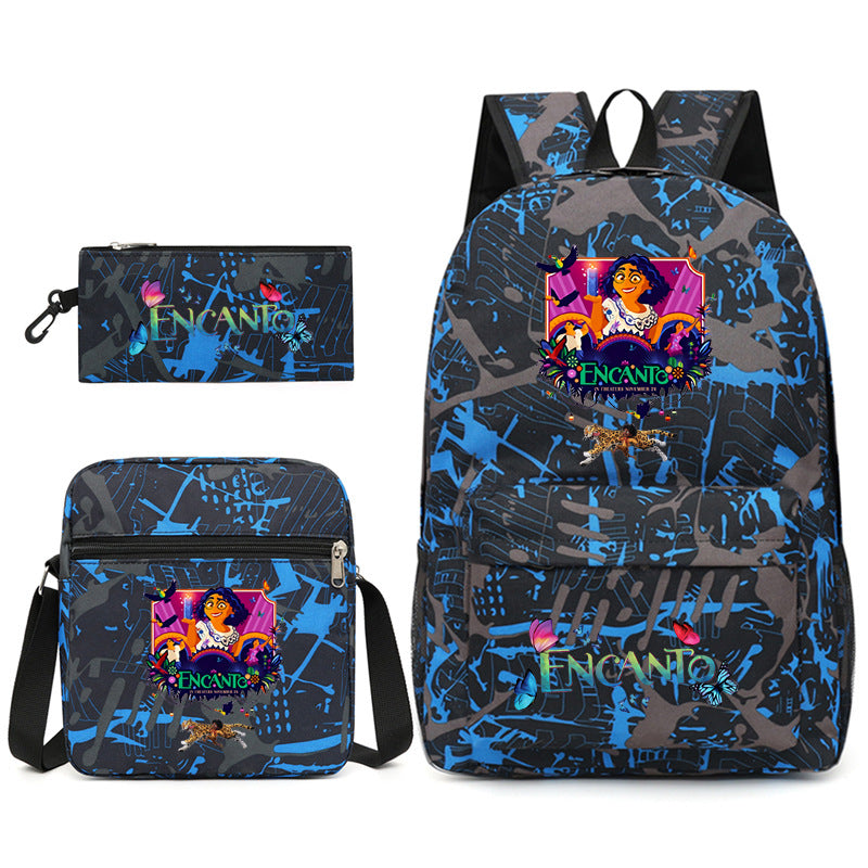 Magic Full House School Backpack Set for Teens