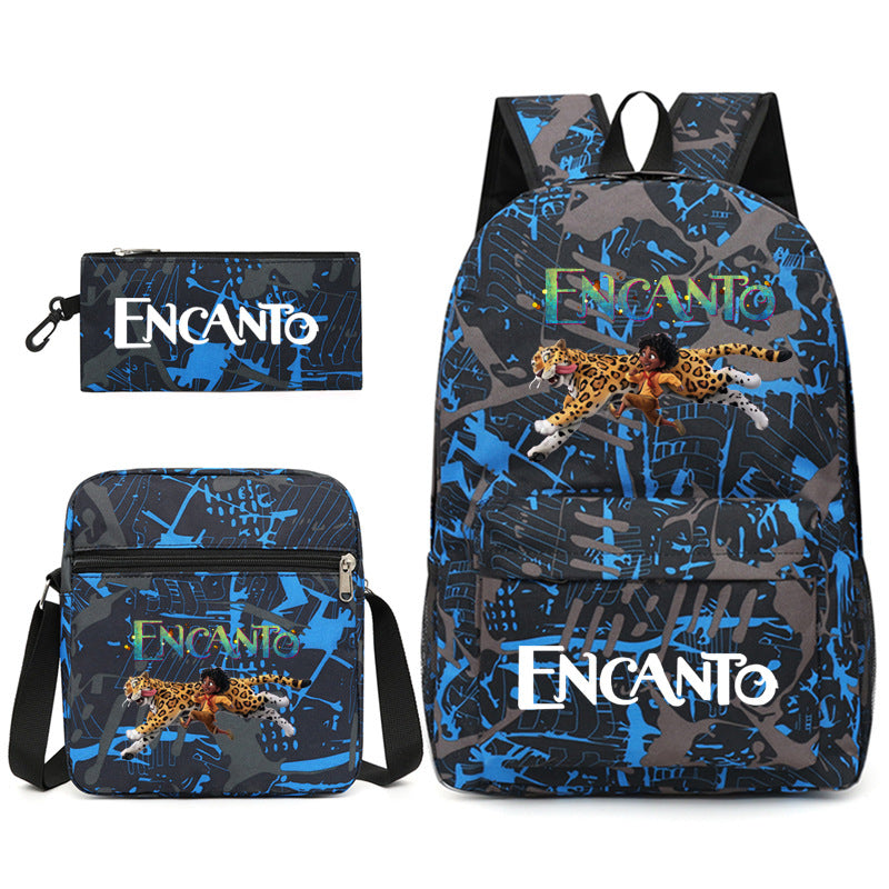 Magic Full House School Backpack Set for Teens