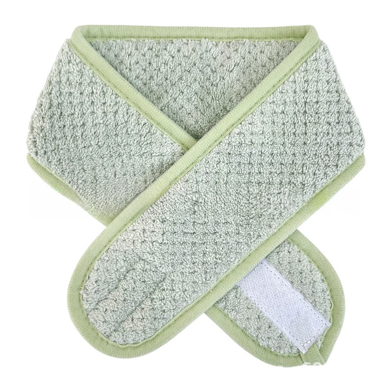 Magic tape washable hair band