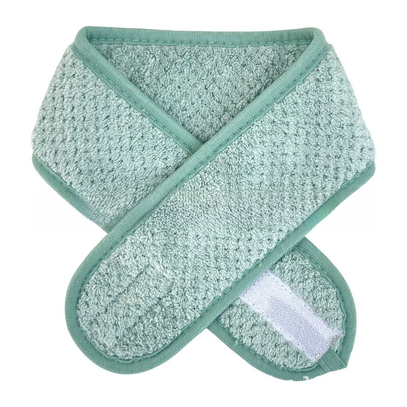 Magic tape washable hair band