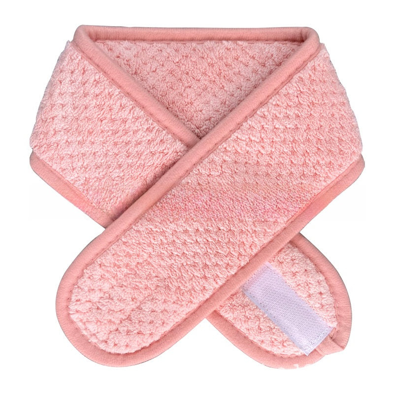 Magic tape washable hair band