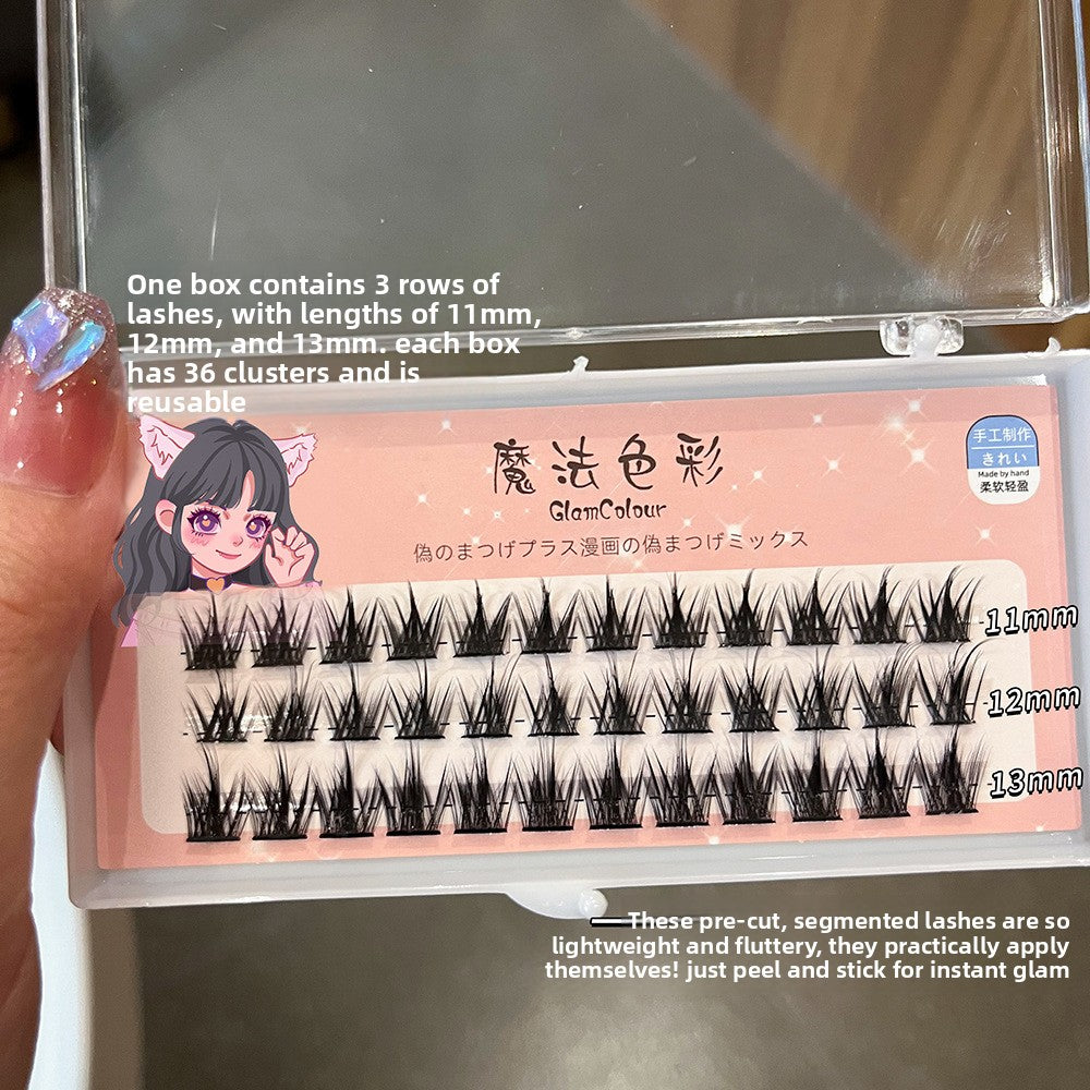 Magical-Colored False Eyelashes