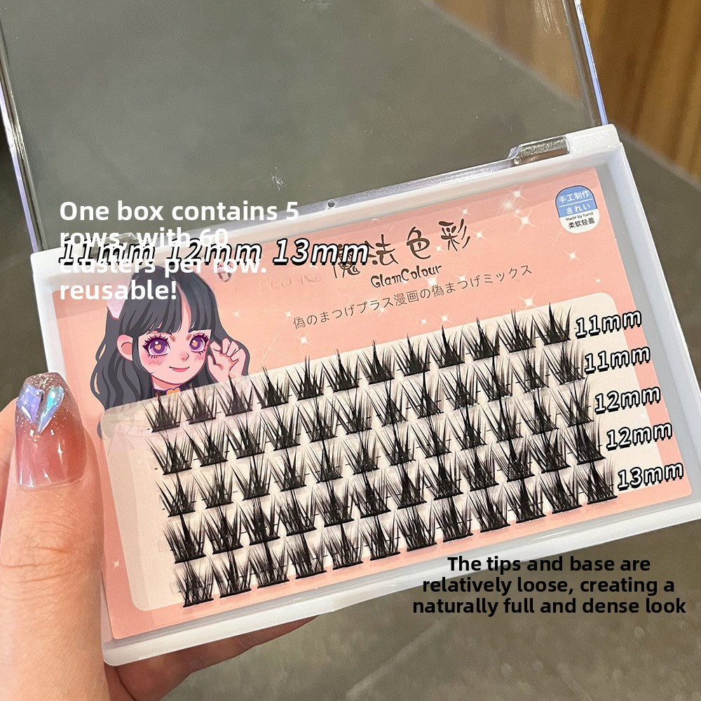 Magical-Colored False Eyelashes