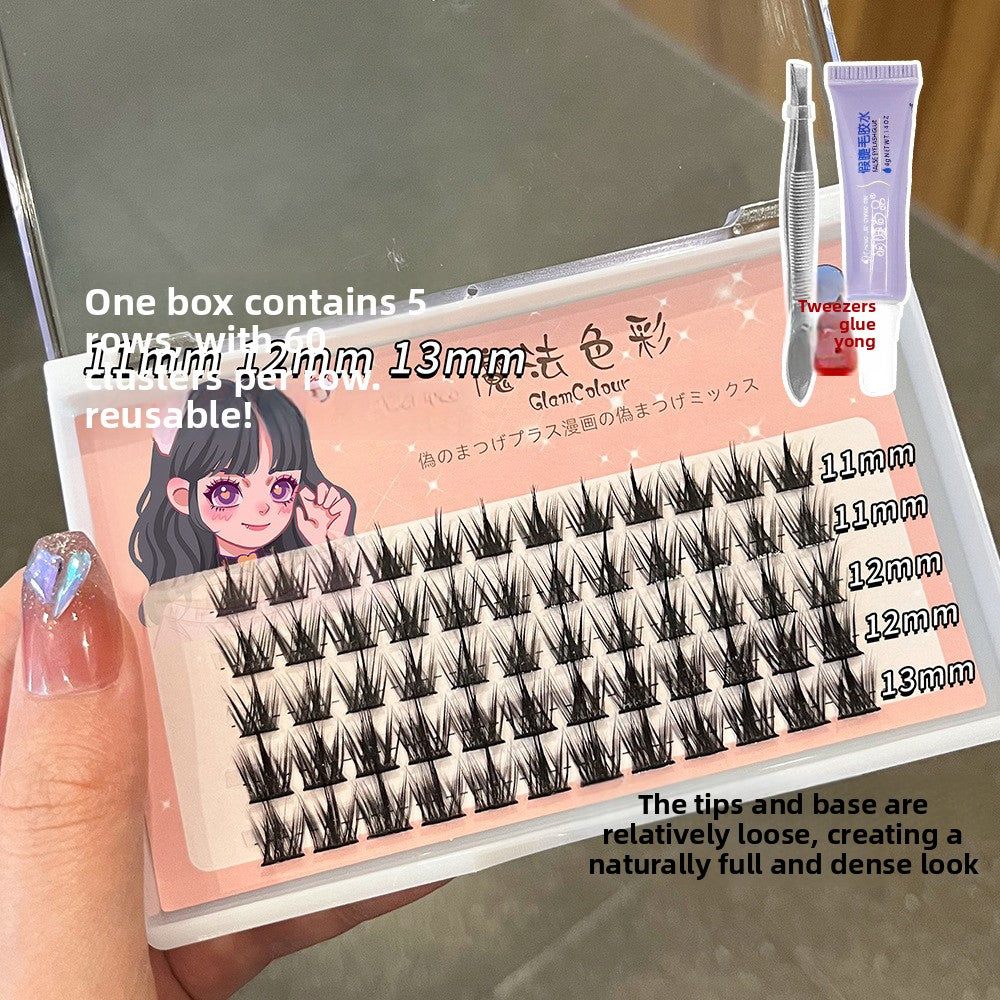 Magical-Colored False Eyelashes