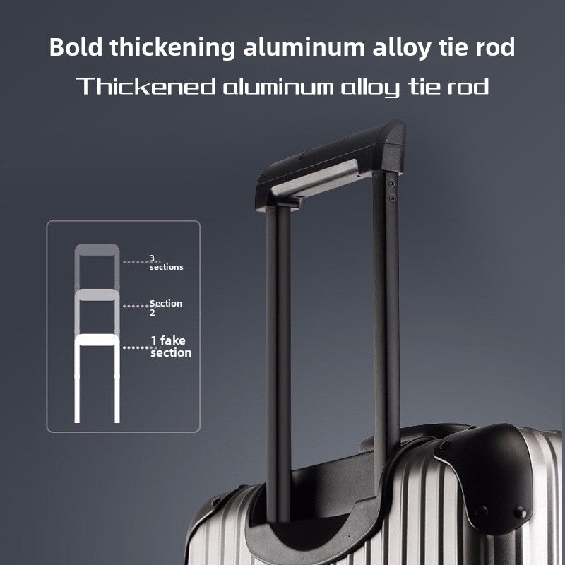Magnesium-aluminum alloy luggage swivel wheels