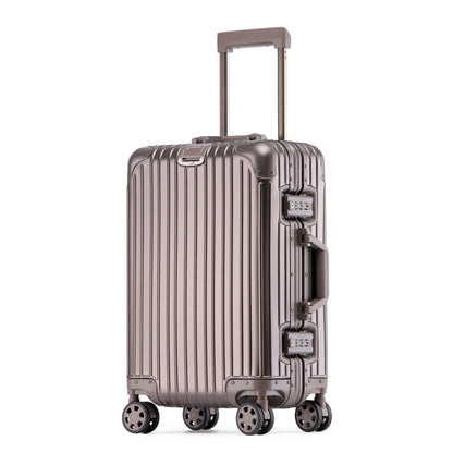 Magnesium-aluminum alloy luggage swivel wheels