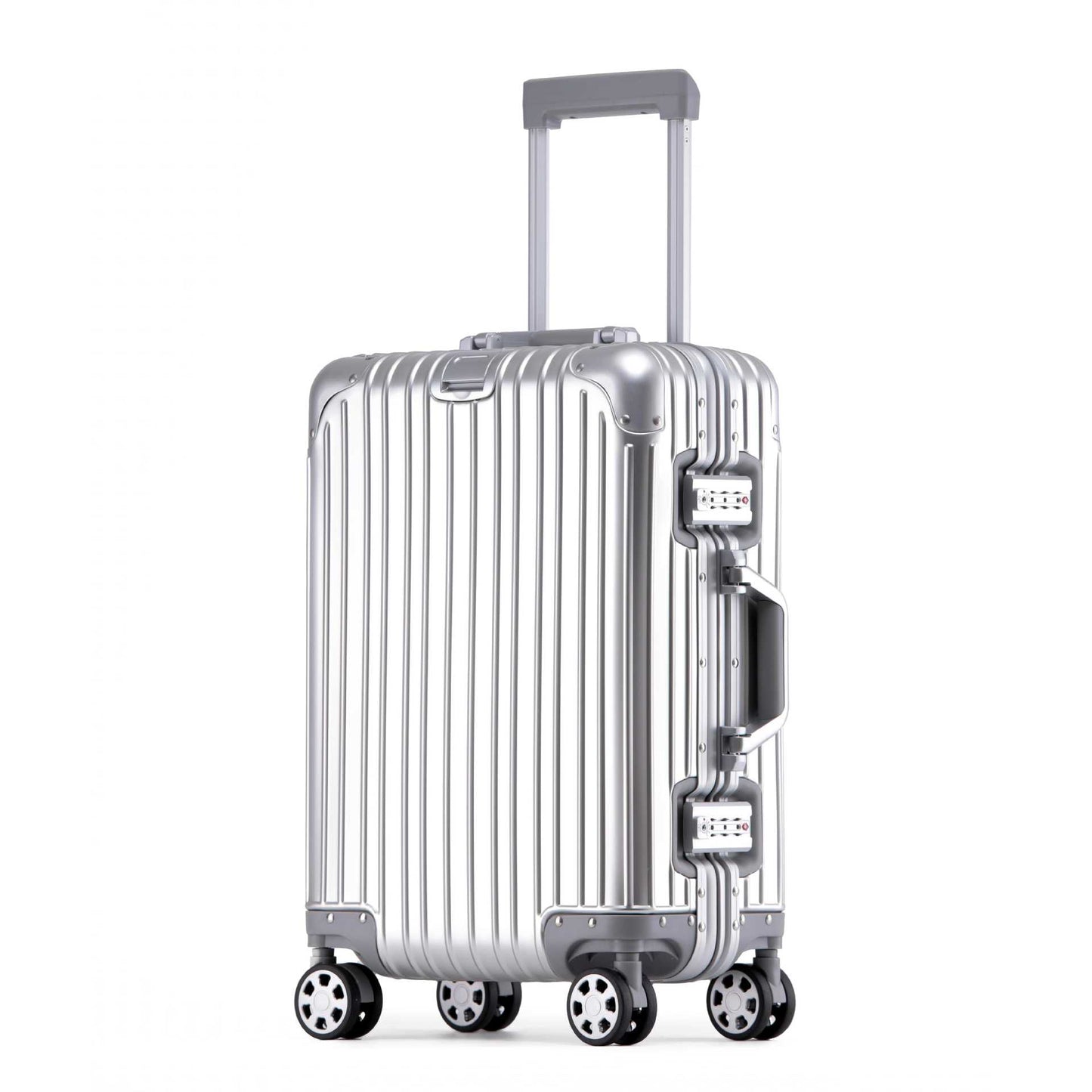 Magnesium-aluminum alloy luggage swivel wheels